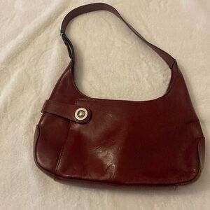 WILSON’S LEATHER PELLE Studios Red Leather Y2K Hobo Bag